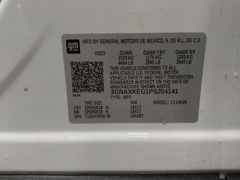 Used 2023 Chevrolet Equinox LT FWD image 33