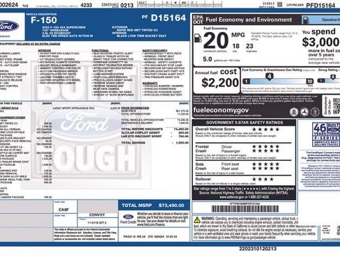 Used 2023 Ford F150 Lariat AWD/4WD image 23
