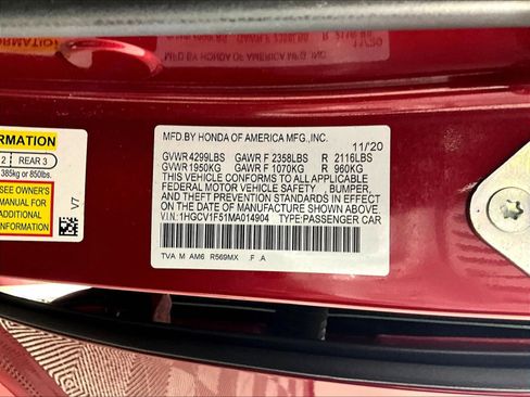 Used 2021 Honda Accord EX-L image 18