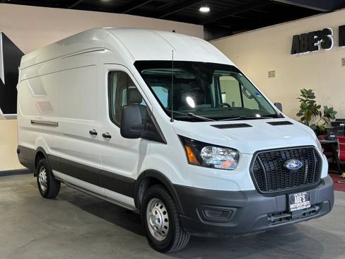 Used 2022 Ford Transit 350 148 High Roof Extended AWD w/ Load Area Protection Package image 2