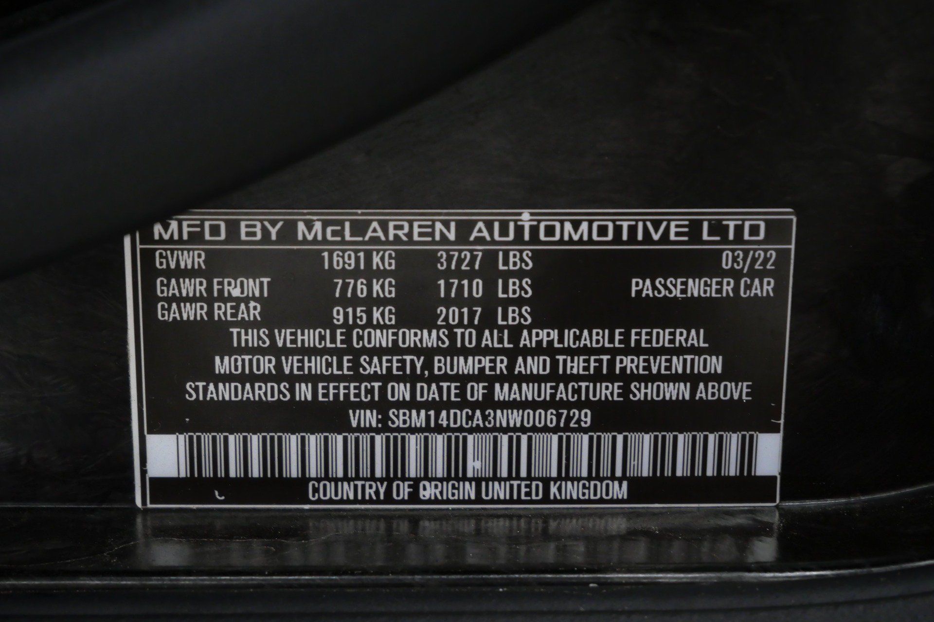 Used 2022 McLaren 720S Performance RWD image 20