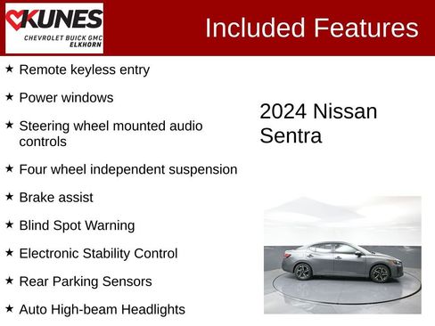 Used 2024 Nissan Sentra SV image 3