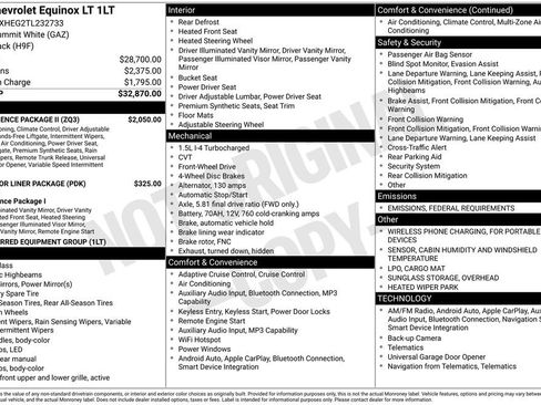 New 2026 Chevrolet Equinox LT w/ Convenience Package II image 34