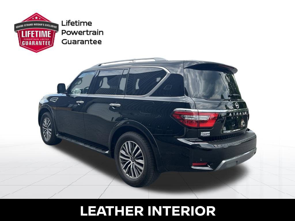 Certified 2024 Nissan Armada SL w/ Captain's Chairs Package RWD image 3