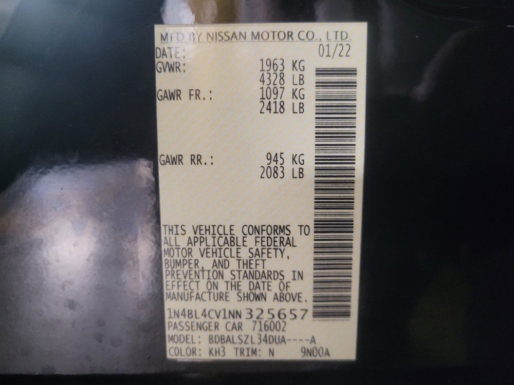 Used 2022 Nissan Altima 2.5 SR FWD image 33