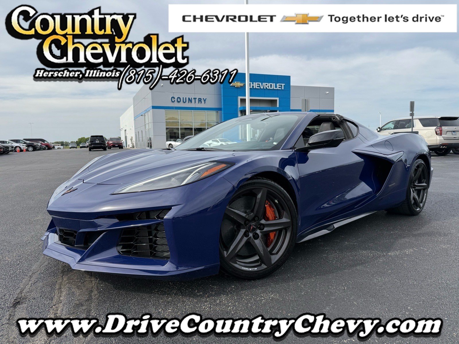 Used 2025 Chevrolet Corvette E-Ray w/ ZER Performance Package AWD/4WD image 1