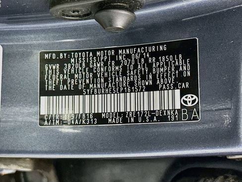 Used 2014 Toyota Corolla LE w/ Protection Package FWD image 29