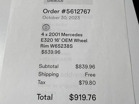 Used 2001 Mercedes-Benz E 320 4MATIC Sedan image 31