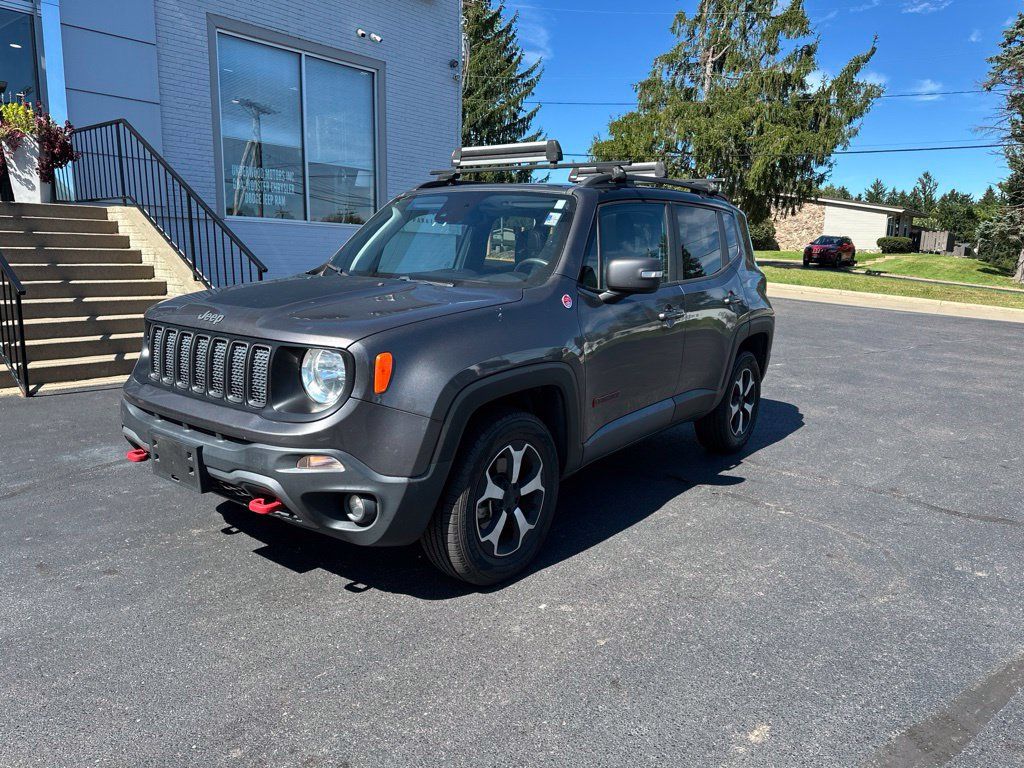 Used 2021 Jeep Renegade Trailhawk w/ Sun & Sound Group AWD/4WD image 1
