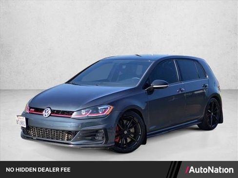 Used 2021 Volkswagen GTI SE FWD image 1
