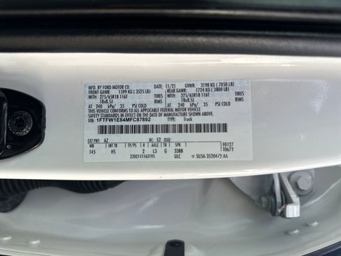 Used 2021 Ford F150 Lariat w/ FX4 Off-Road Package image 31