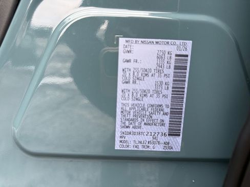 New 2026 Nissan Pathfinder Platinum w/ Cargo Package image 23