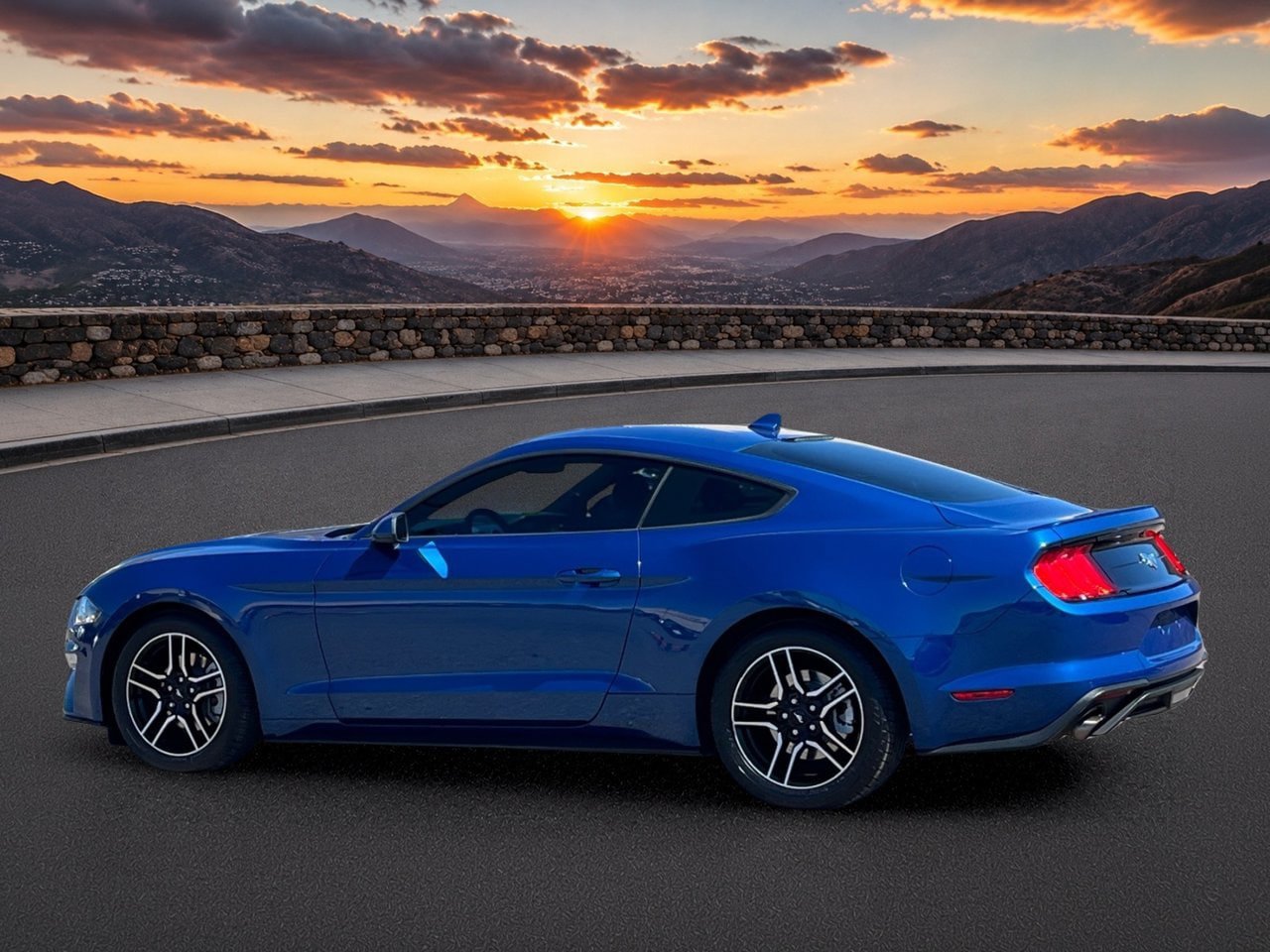 Used 2022 Ford Mustang Premium w/ Security Package RWD image 4