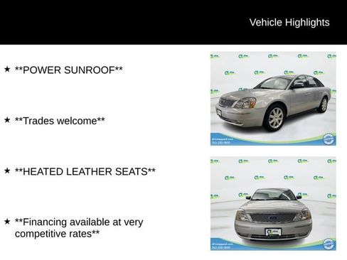 Used 2005 Ford Five Hundred Limited FWD image 12