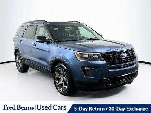 Used 2018 Ford Explorer Sport w/ Equipment Group 401A AWD/4WD image 1