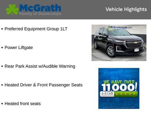 Used 2022 Chevrolet Traverse LT AWD/4WD image 5