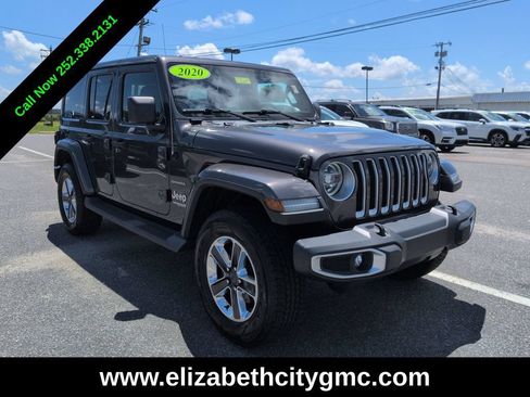 Used 2020 Jeep Wrangler Unlimited Sahara AWD/4WD image 3
