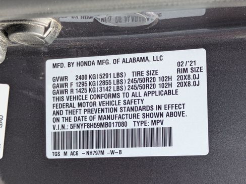 Used 2021 Honda Passport EX-L image 35