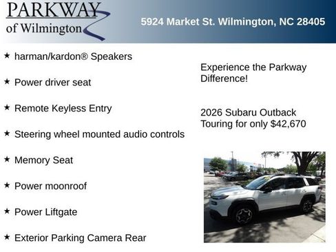 Certified 2026 Subaru Outback Touring AWD/4WD image 6