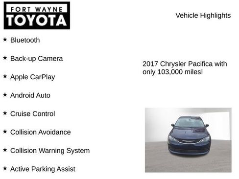 Used 2017 Chrysler Pacifica Touring FWD image 8