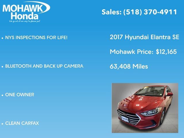Used 2017 Hyundai Elantra SE FWD image 7
