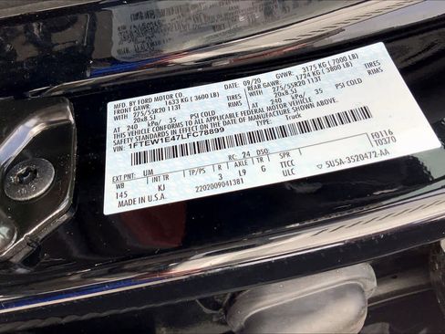 Certified 2020 Ford F150 King Ranch w/ Equipment Group 601A Luxury image 34