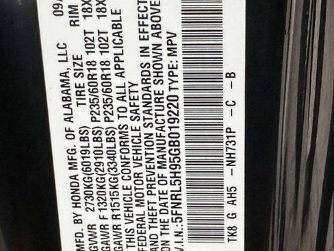 Used 2016 Honda Odyssey Touring Elite image 30