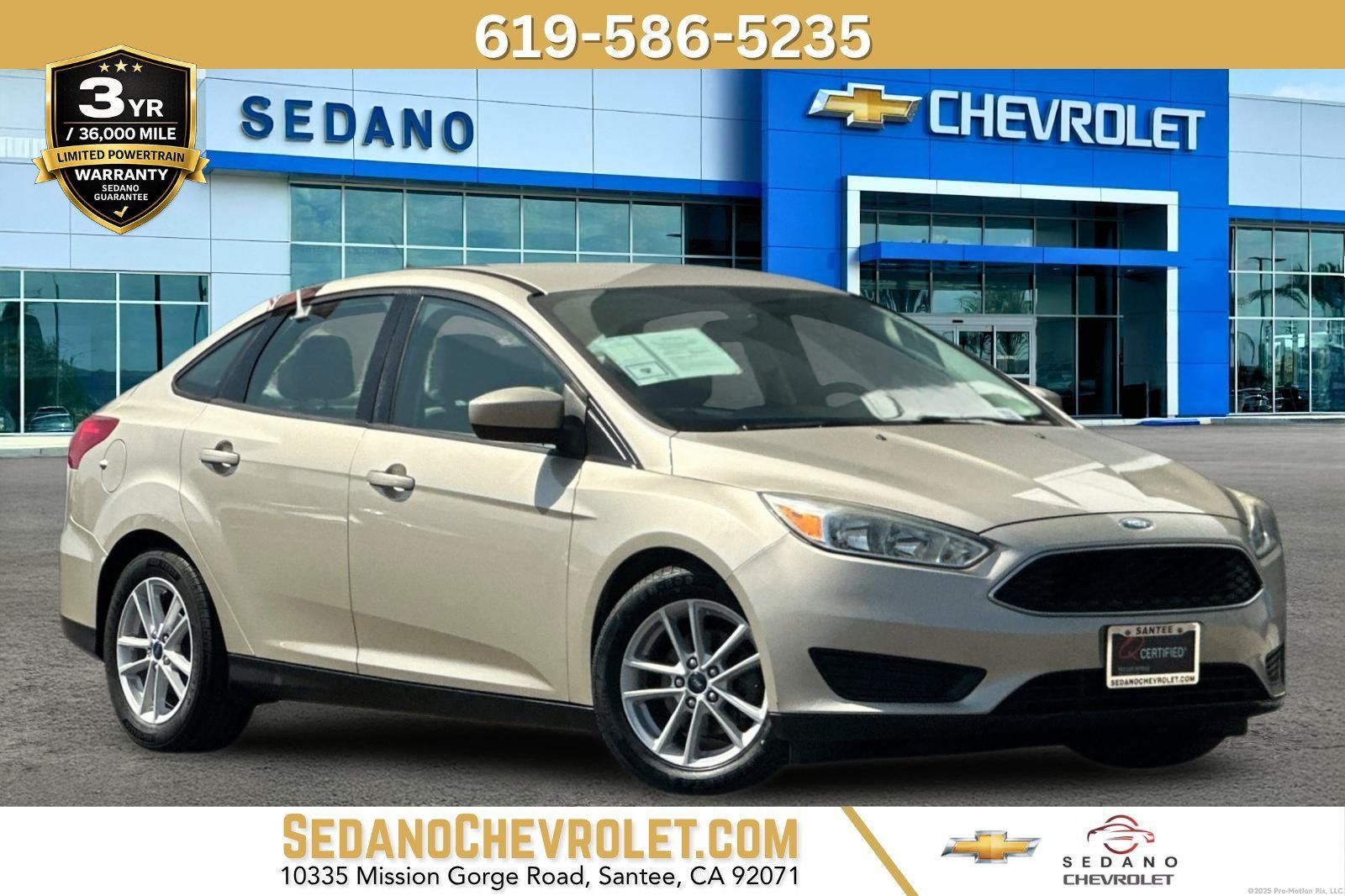 Used 2018 Ford Focus SE FWD image 1