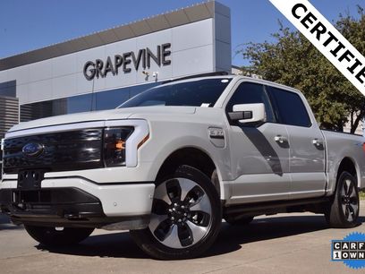 Certified 2023 Ford F150 Lightning Platinum