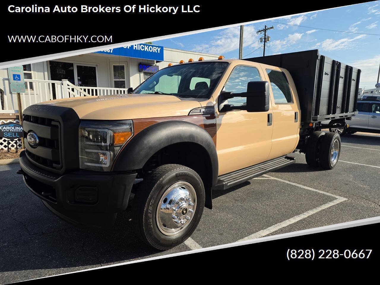Used 2013 Ford F450 XL w/ Snow Plow Prep Pkg RWD image 1
