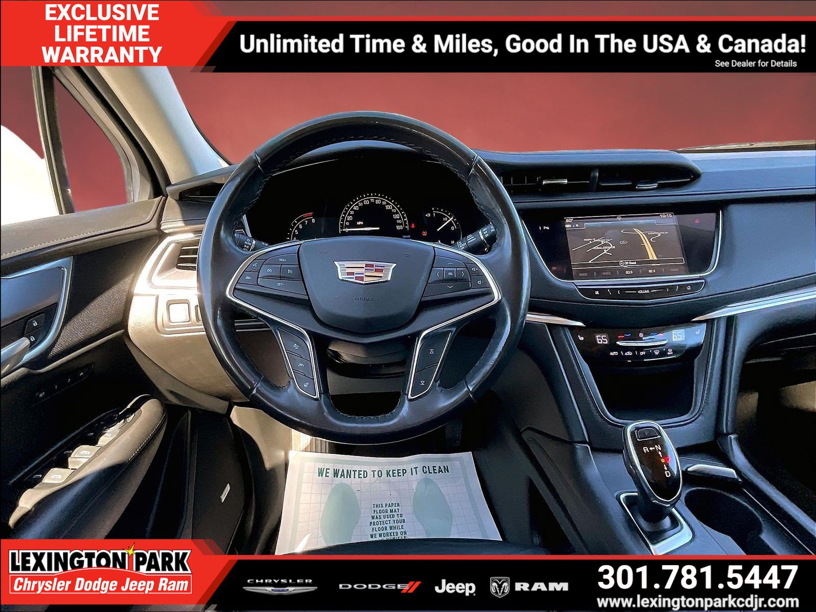 Used 2018 Cadillac XT5 Luxury w/ LPO, Black Ice Package AWD/4WD image 8