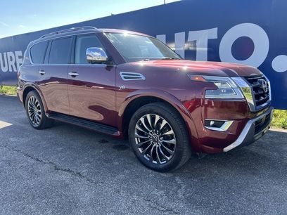 Used 2022 Nissan Armada Platinum w/ Captain's Chairs Package