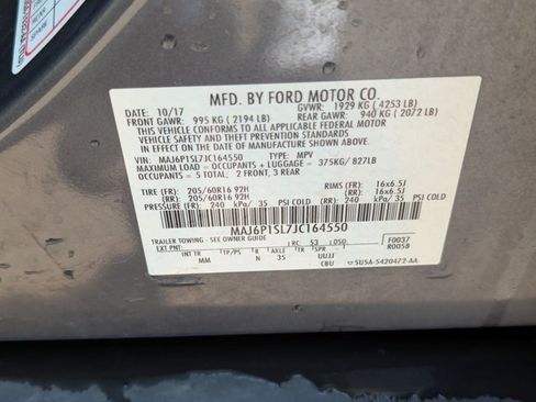 Used 2018 Ford EcoSport S AWD/4WD image 16