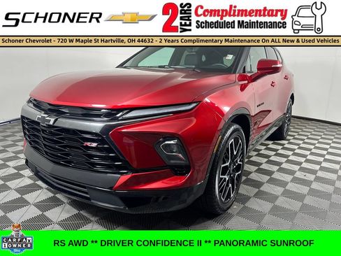 Used 2025 Chevrolet Blazer RS w/ Driver Confidence II Package AWD/4WD image 1