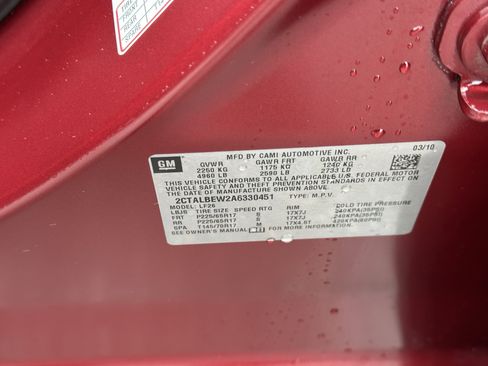 Used 2010 GMC Terrain SLE image 27