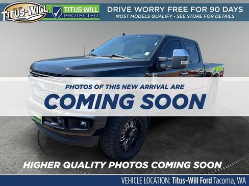 Used 2019 Ford F350 Platinum w/ Platinum Ultimate Package AWD/4WD image 2