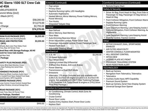 New 2026 GMC Sierra 1500 SLT w/ SLT Premium Plus Package AWD/4WD image 10