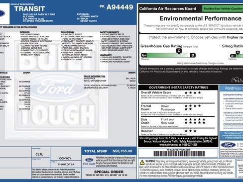Used 2023 Ford Transit 350 XLT image 5