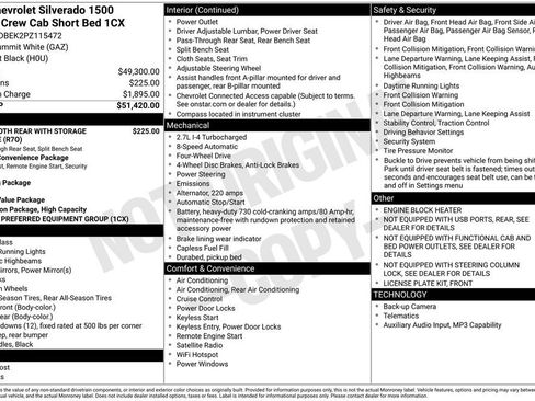 Used 2023 Chevrolet Silverado 1500 Custom image 41