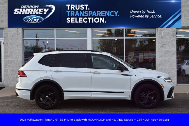 Used 2024 Volkswagen Tiguan SE R-Line AWD/4WD image 3