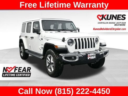 Used 2020 Jeep Wrangler Unlimited Sahara image 1