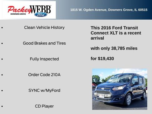 Used 2016 Ford Transit Connect XLT image 11