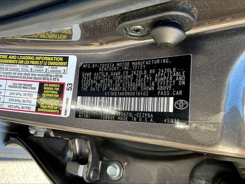 Used 2022 Toyota Camry XSE image 33