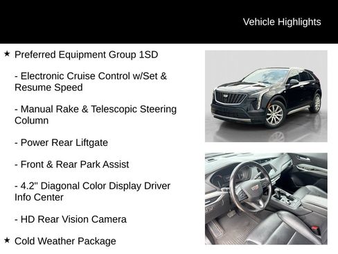 Used 2019 Cadillac XT4 Premium Luxury w/ Cold Weather Package FWD image 11