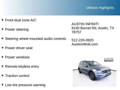 Used 2021 Volkswagen Tiguan SE image 9