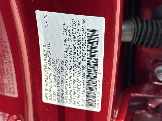 New 2026 Honda Accord Sport image 39