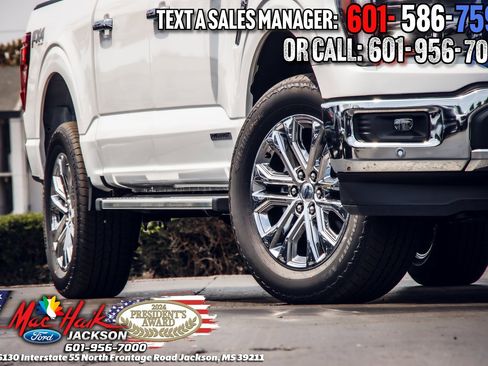 Certified 2025 Ford F150 Lariat w/ Equipment Group 501A Mid image 2