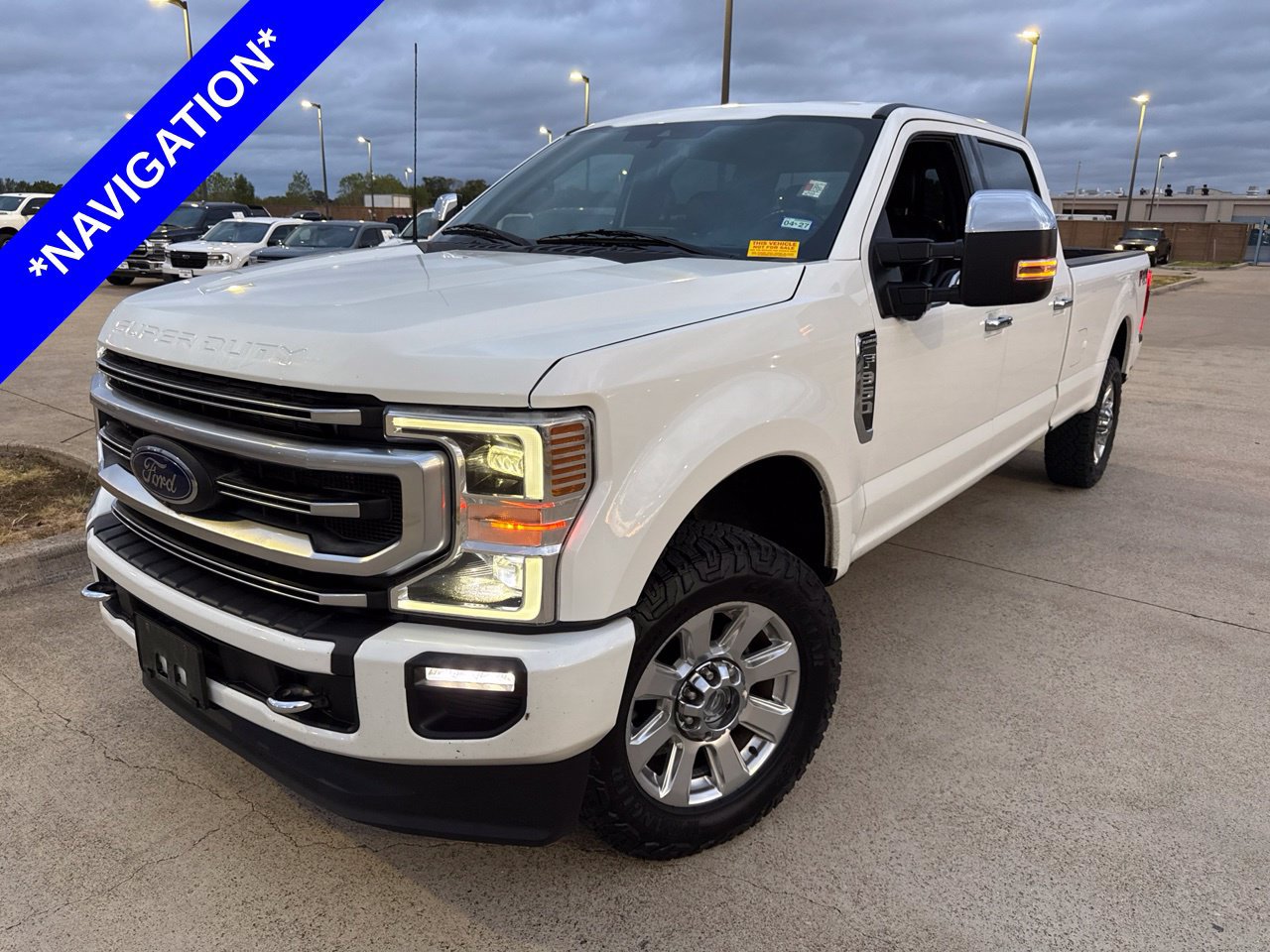 Used 2022 Ford F350 Platinum w/ FX4 Off-Road Package AWD/4WD image 1