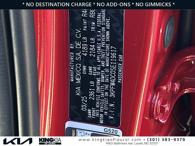 Used 2025 Kia K4 GT-Line Turbo FWD image 31