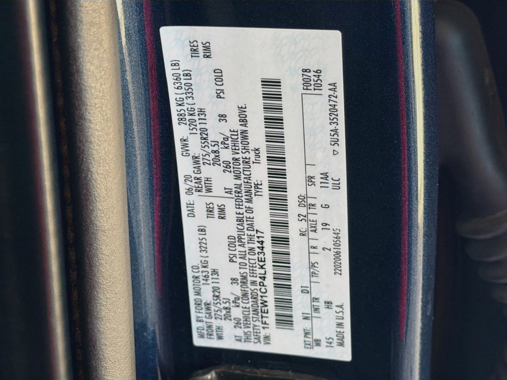 Used 2020 Ford F150 Lariat RWD image 38